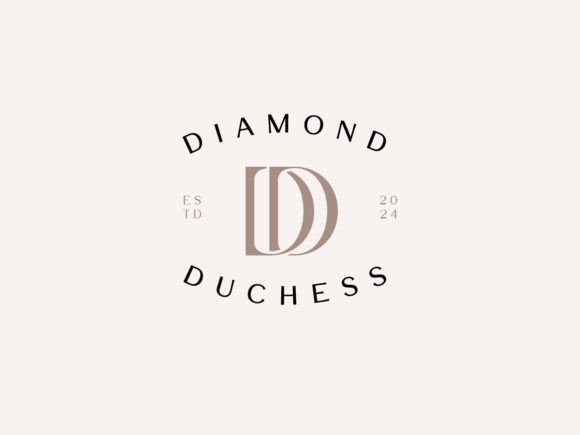 Elegant Alphabet D Branding Company Logo