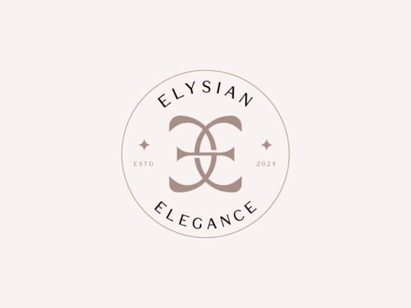 Minimalist Alphabet E Company Logo