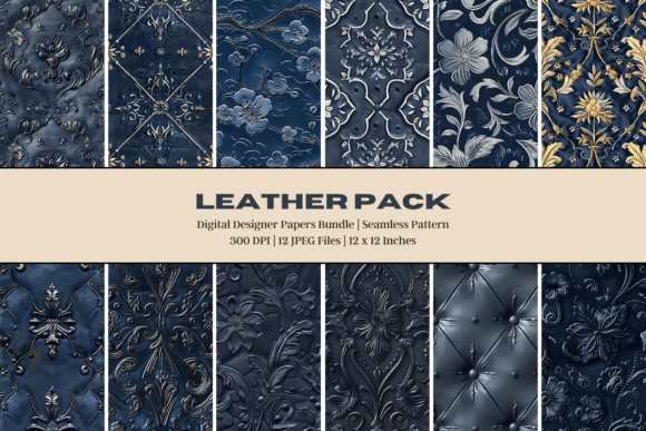 Navy Leather Digital Paper: A Practical Guide for Creative Projects