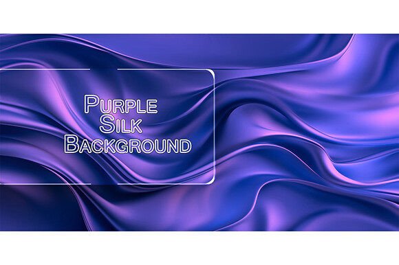 Purple Silk Background: A Versatile Design Element for Modern Branding and Creativity